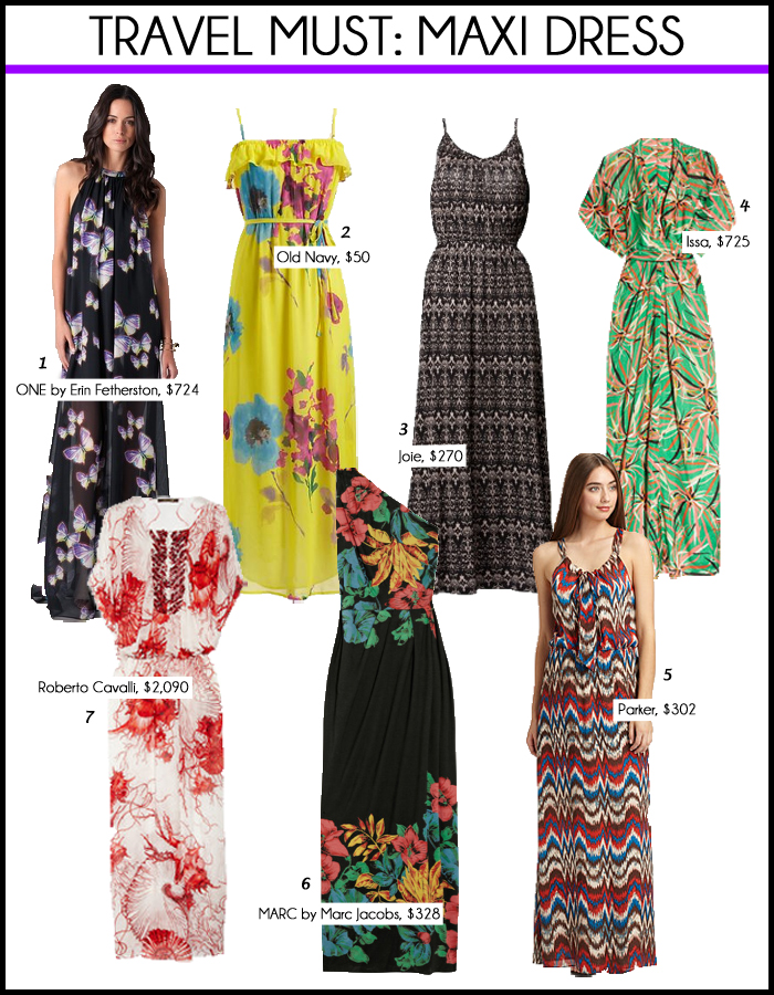 maxi travel dress