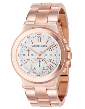 Michael Kors Rose Golden Chronograph Watch, $250