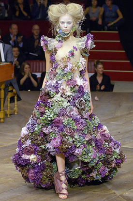 An exquisite gown from his Spring 2007 collection. 