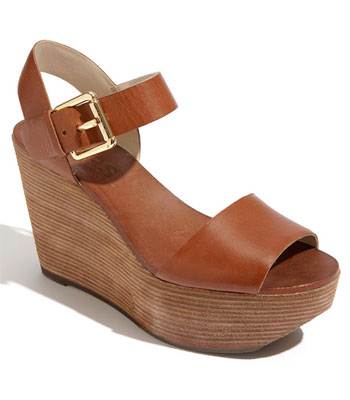 KORS Michael Kors “Xaria” Wedge Sandal, $225