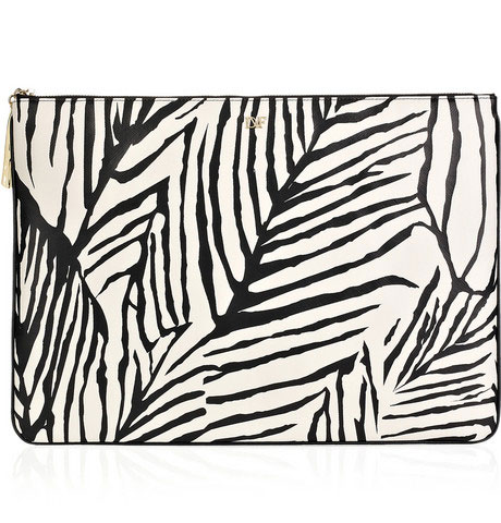 Diane von Furstenberg Mariela printed laptop case