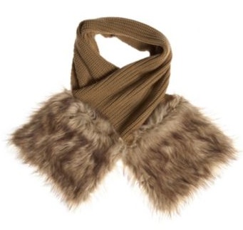 MICHAEL Michael Kors Faux-Fur Pocketed Scarf, $98