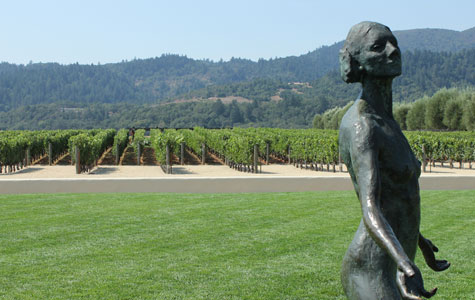 Outside Robert Mondavi