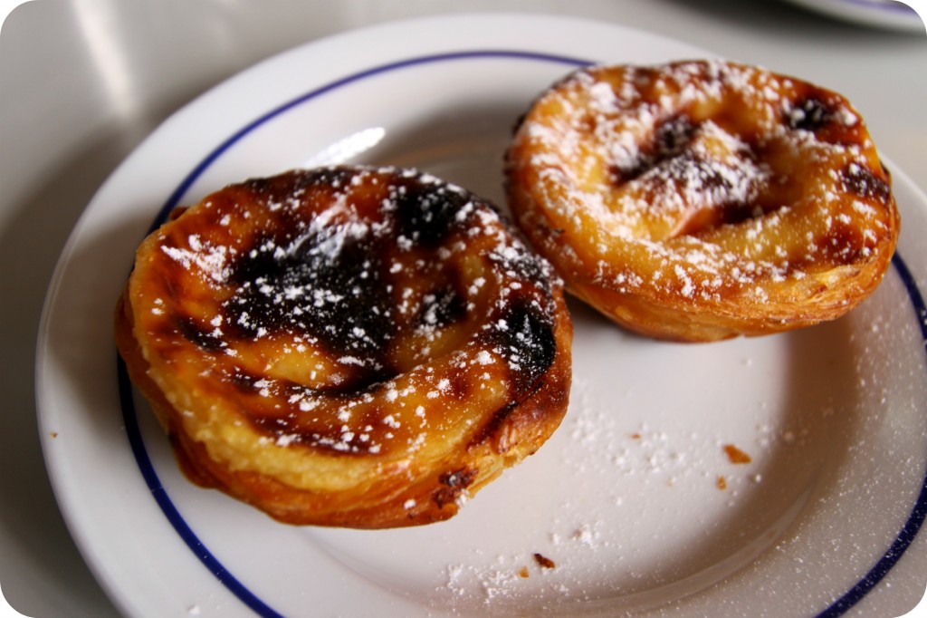 Pastéis de Belém -- an absolute must-try (forget about how many calories they are!)