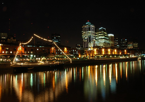 Puerto Madero in Buenos Aires.