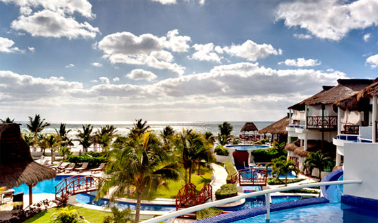 The El Dorado Royale in the Mayan Riviera.