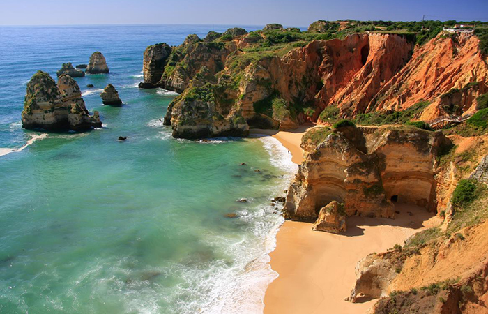 The algarve in Portugal is stunning