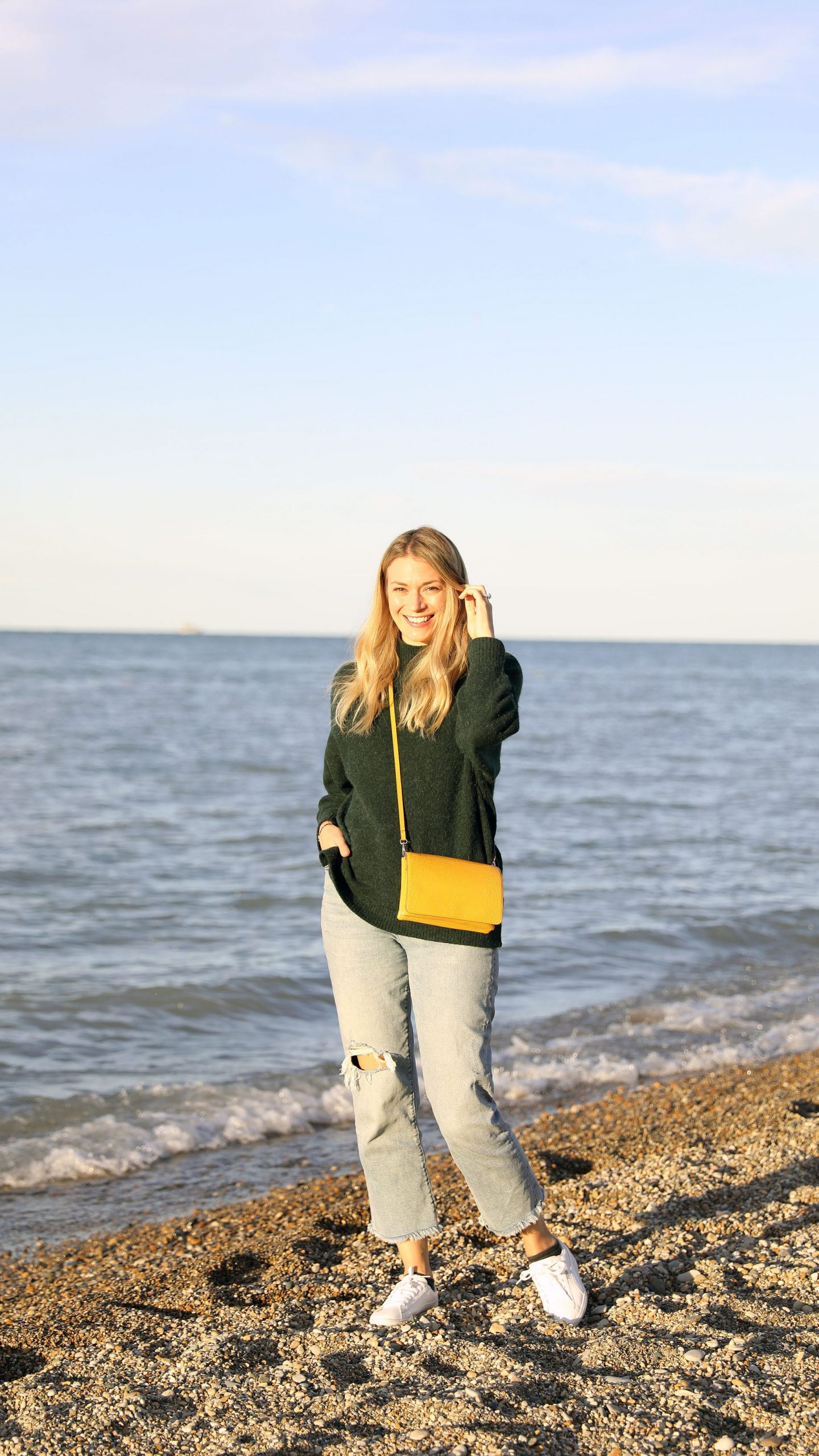 Sunsets on the beach in Sarnia. 