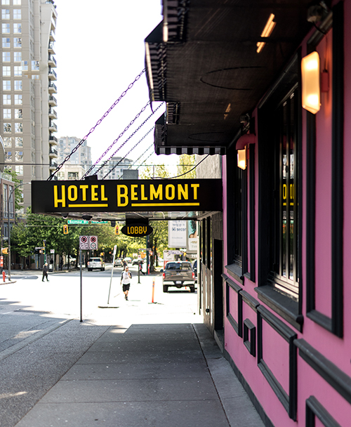 Hotel We Love: Hotel Belmont, Vancouver - Travel & Style | travelandstyle.caTravel & Style