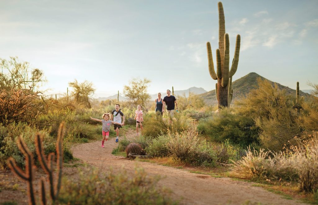 Hiking in Scottsdale.