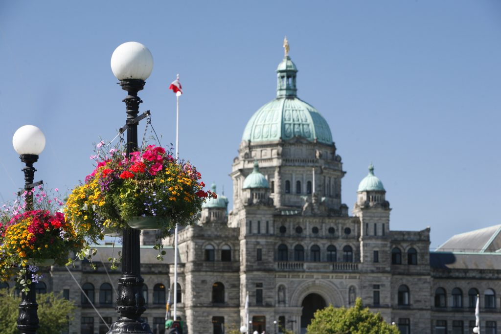 Downtown Victoria, British Columbia